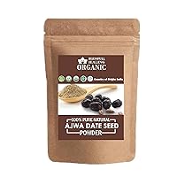 Blessfull Healing Organic 100% Pure Natural Ajwa Date Seed Powder | 200 Gram / 7.05 oz