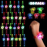 Satkago 30Pcs Glow in The Dark Party Favors for Kids 8-12 4-8, Easter Egg Fillers Basket Stuffers Teens Neon Encanto Cocomelon Birthday Goodie Bag