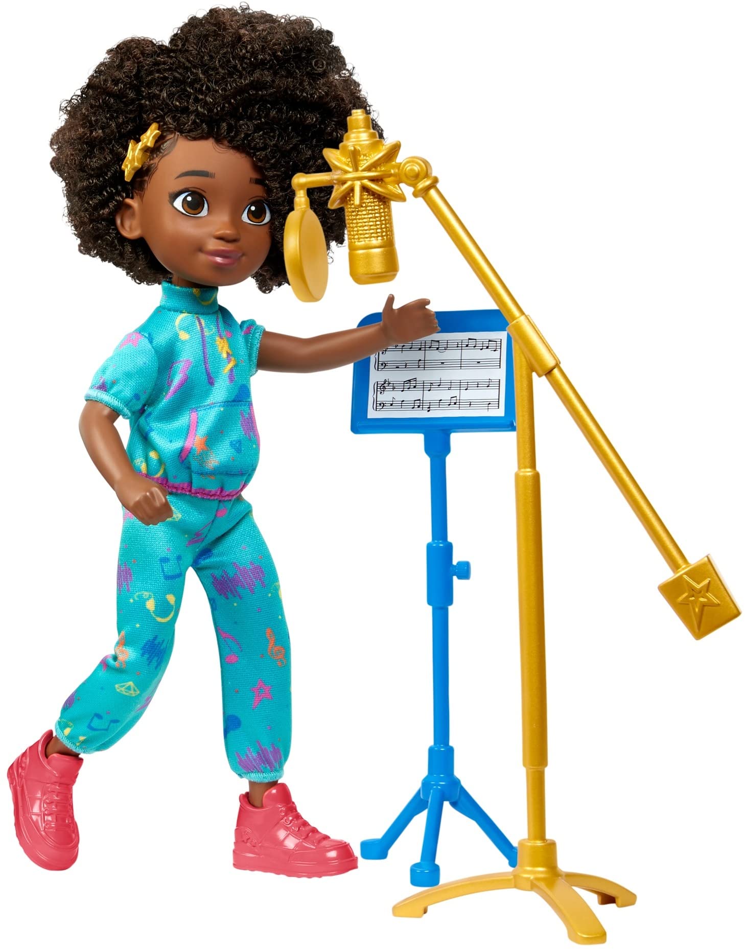 Karma's World Recording Studio Toy Playset with Karma Doll & Accessories, Includes Collectible Record