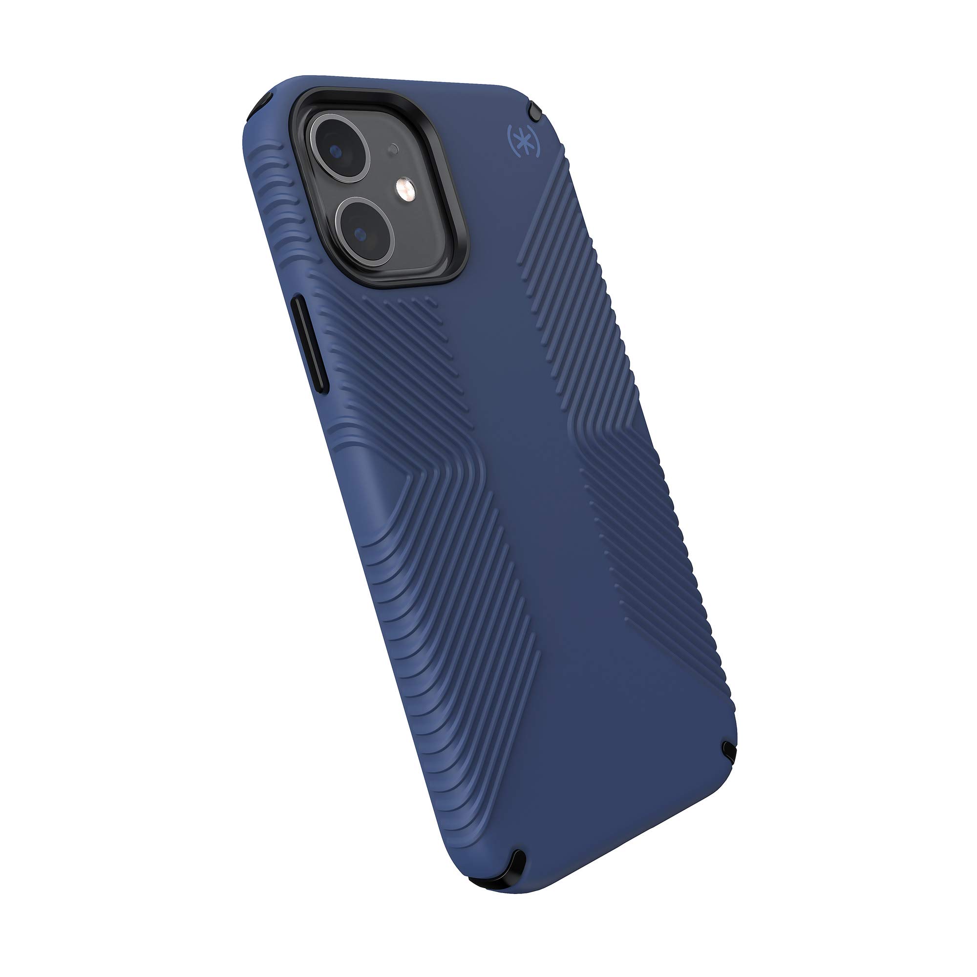 Speck Products Presidio2 Grip iPhone 12, iPhone 12 Pro Case, Coastal Blue/Black/Storm Blue