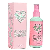 KimChi Chic Beauty Stage Proof Matte Setting Spray, Makeup Finishing Mist and Fixative for All Skin Types, 3.55 fl oz