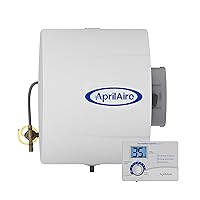 AprilAire 400 Whole-House Humidifier, Automatic Water Saver Furnace Humidifier, Large Capacity Whole-House Humidifier for Homes up to 5,000 Sq. Ft., White