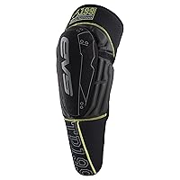 EVS Sports Knee Pad, Black/Hi-Viz Yellow