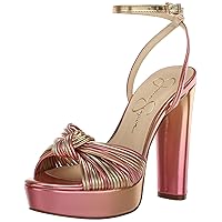 Jessica Simpson Womens Immie Ankle Strap Platform Pumps