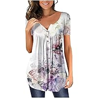 Women's Tops, Tees & Blouses Ladies Tops and Blouses Workout Tops for Women Womens Valentines Day Shirt Ladies Tops and Blouses Collared Shirts for Women Cute Tops for Women Purple M
