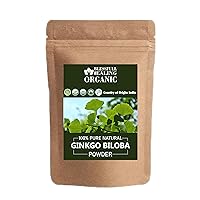 Organic Ginkgo Biloba Powder 100% Pure Natural 300 Gram / 10.58 oz
