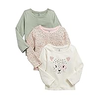 GAP Baby Girls' 3-Pack Brannan's Favorites Long Sleeve Tee T-Shirt