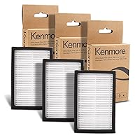 Kenmore K3040 HEPA Replacement Filter for 200 & 400 Series Canister Vacuum Cleaners 81214, 81414, BC2005, BC3005, BC3002, BC4002 (Pack of 3)
