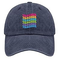 Teacher Caps Gardening Hat Navy Blue Golf Hats Men Gifts for Son Baseball Cap