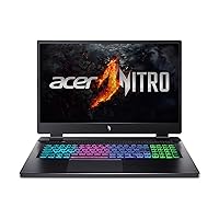 Acer Nitro 17 Gaming Laptop | AMD Ryzen 5 8645HS Hexa-Core AI Capable Processor | NVIDIA GeForce RTX 4050 Laptop GPU | 17.3