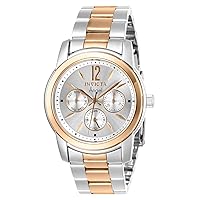 Invicta Women's 11736 Angel Silver Dial Two Tone Stainless Steel Watch