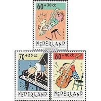 Netherlands 1451I A-1453I A (Complete.Issue.) unmounted Mint/Never hinged ** MNH 1992 That Child and The Music (Stamps for Collectors) Comics