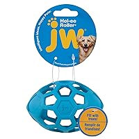 JW Pet Hol-ee Roller Egg Dog Chew Puzzle Toy, Small