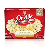 Orville Redenbacher's Light Butter Popcorn, Classic Bag, 6-Count