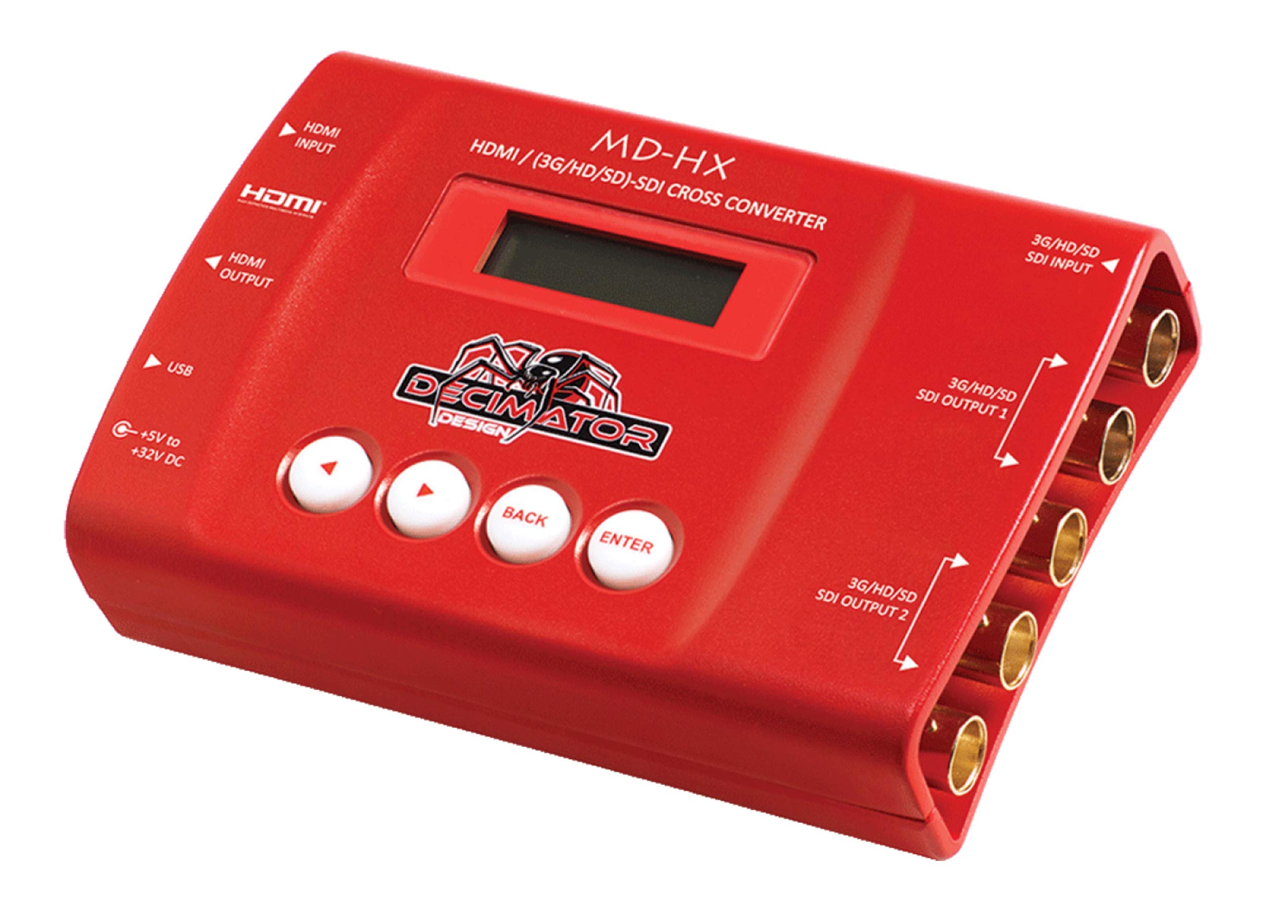 Decimator MD-HX HDMI and SDI Cross Converter with Scaling & Frame Rate Conversion