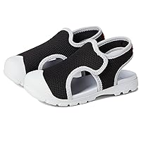 Hunter Kids Mesh Outdoor Sandals for Toddler, And Little Kids - Synthetic Lining, Molded Footbed, and Round Toe