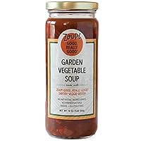 Garden Vegetable Soup by Zoup! Good, Really Good® - No Artificial Ingredients, No Preservatives, Gluten Free Garden Vegetable Soup, 16 oz Ready to Serve (1 Pack)