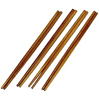 Chef Craft Select Bamboo Chopsticks 4 piece set, Natural