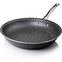 Granitestone Orignal Super Non-stick and Scratchproof, No-warp, Oven-Safe and Dishwasher Safe, Mineral-enforced Frying Pans With Stay-Cool Handles PFOA-Free As Seen On TV (8-inch)