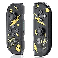 PKMACE Controller for Nintendo Switch, Replacement for Switch Controllers with Dual Vibration/Wake-up/Screenshot