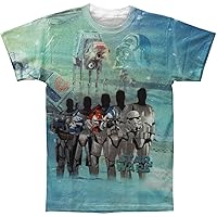 Star Wars Fresh Stay Men's Sublimated Shirt, XX-Large