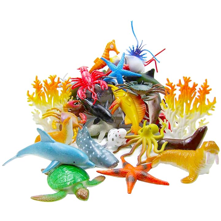 Mua Ocean Sea Animal, Assorted Mini Sea Creatures Toys Set, Realistic  Underwater Sea Animals Figure Bath Toy, 38Piece Set trên Amazon Mỹ chính  hãng 2023 | Fado