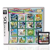 208-in-1 Ds Game Card Super Package, Game Packaging Card Box, for DS / 2DS XL/ LL/ NDSi / 3DS / NDS / NDSL games