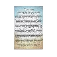 Posters Canvas Wall Art Prints Desiderata Poem Modern Abstract Decor Artwork Picture - 副本 Canvas Art Poster Picture Modern Office Family Bedroom Living Room Decorative Gift Wall Decor 12x18inch(30x