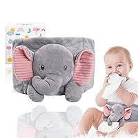Baby Colic-Gas Relief Heated Tummy Wrap for Newborns,Belly Relief by Soothing Warmth,Swaddling Belt Relief & Soothe Gas, Colic and Upset Stomach for Fussy Infants 1PCS(Elephant)