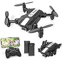 T25 Mini Drone with Camera - 1080P HD RC Drones for Kids Fpv Drone for Adults Beginners, With One Key Take Off/Landing, Gravity Sensor, Gesture Control, 3D Flip, Voice Control