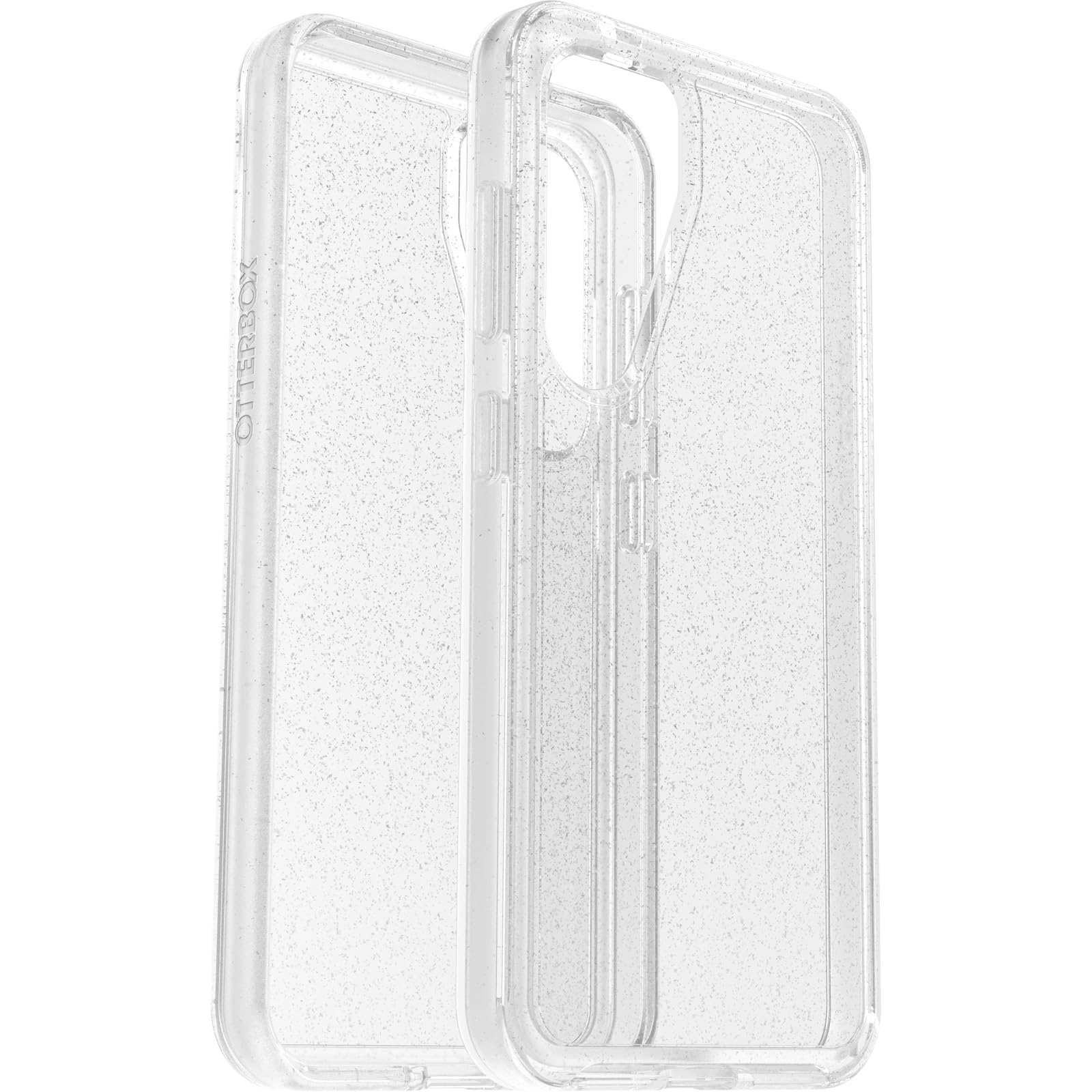 OtterBox Samsung Galaxy S24 Symmetry Series Clear Case - Stardust (Clear/Glitter), Ultra-Sleek, Wireless Charging Compatible, Raised Edges Protect Camera & Screen