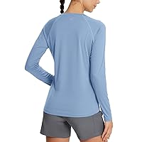 BALEAF Women's UPF 50+ Sun Shirts Long Sleeve UV Protection Rash Guard Lightweight Quick Dry SPF Hiking Tops Outdoor