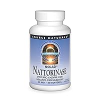 Source Naturals Nattokinase Systemic Enzyme for Healthy Circulation* 33mg - 60 Softgels