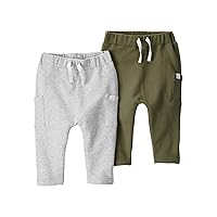 little planet by carter's Baby 2-Pack Pants Made with Organic Cotton
