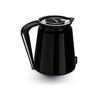 Keurig 2.0 Plastic Carafe 32oz Double-Walled with Easy-Pour Handle, Holds and Dispenses Up to 4 Cups of Hot Coffee, Compatible With Keurig 2.0 K-Cup Pod Coffee Makers, Black