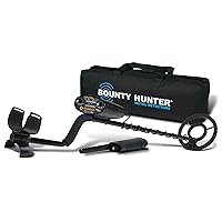 Bounty Hunter QD2GWP Quick Draw II Metal Detector with Pin Pointer and Carry Bag