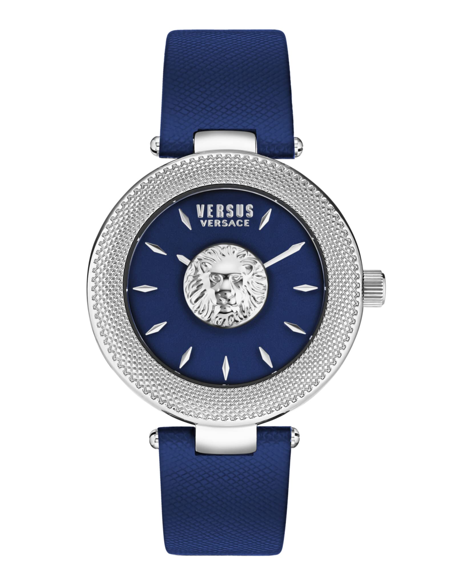 Versus Versace Gold Tone Womens Fashion Watch. Brick Lane Lion Genuine Black Leather Adjustable Strap Watch with Black Sunray Dial.