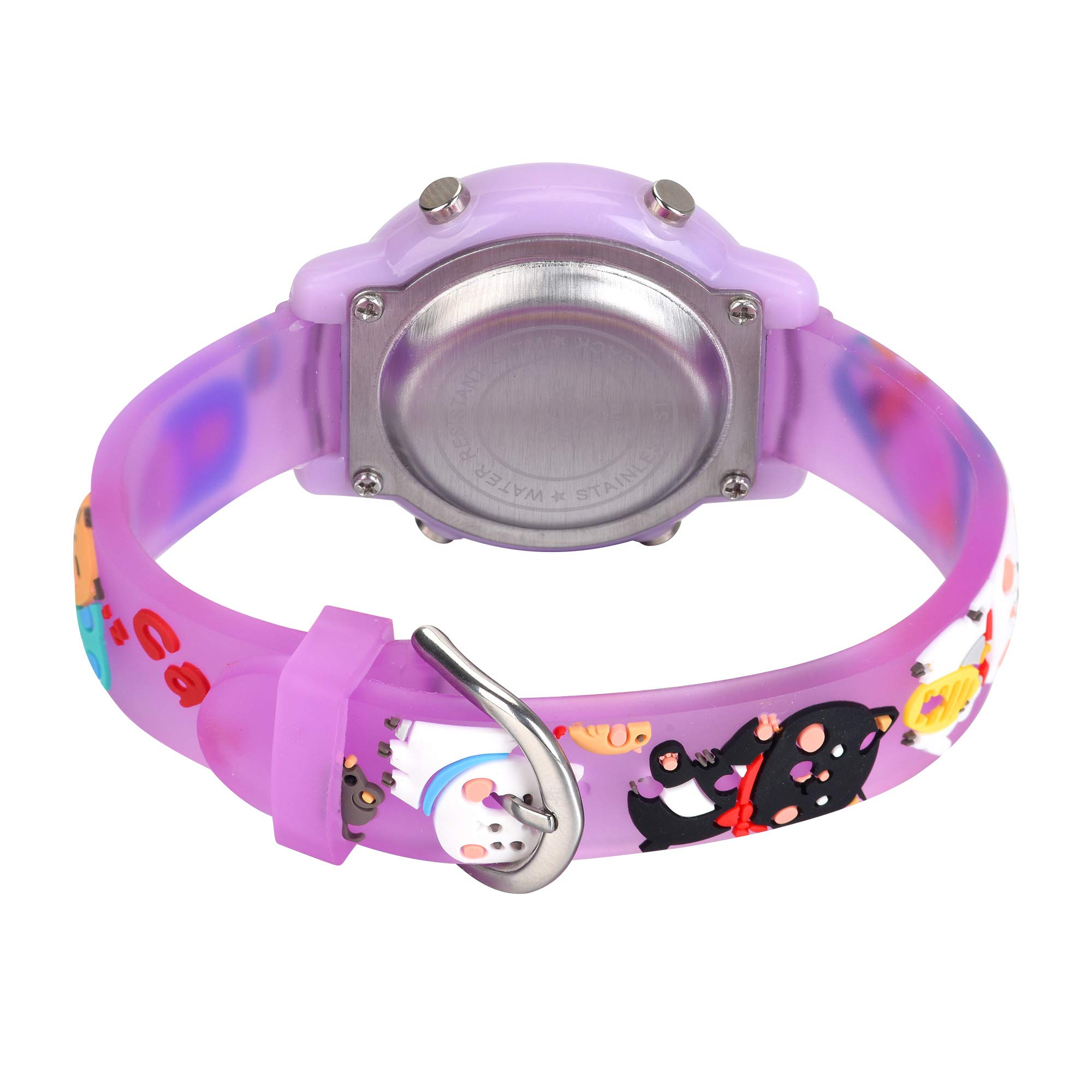 WUTAN Kids Watch Girls Ages 6-8 8-10 10-12, Wrist Watches for Girls Gifts Waterproof Reloj para Niños Niñas 6 7 8 Year Old Girl Birthday Gift