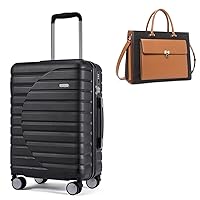 CLUCI Briefcase for Women Bundles With 20