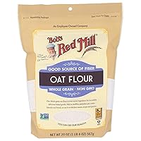 Bob's Red Mill Whole Grain Oat Flour, 1.25 Pound, 20 Ounce (Pack of 1)