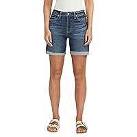 Silver Jeans Co. Women's Sure Thing High Rise Long Short