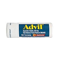 Advil Pain Reliever Tablets with Ibuprofen 200mg, 50x2 Coated Tablets and 10 Coated Tablets for Headache, Backache and Menstrual Pain Relief