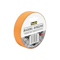 Scotch Expressions Masking Tape, .94 in x 20 yd, 6 Rolls/Pack, Tangerine (3437-ORG-ESF)