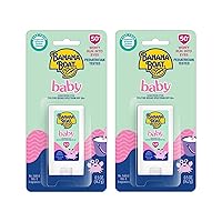 Baby Sunscreen Stick, Broad Spectrum SPF 50+, Twin Pack, 0.5 Ounce (Pack of 2)