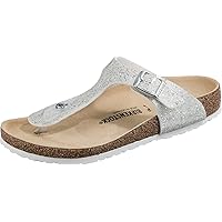 Birkenstock Gizeh Kids White Birko-Flor Flat Sandals