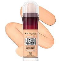Instant Age Rewind Eraser Treatment Makeup with SPF 18, Anti Aging Concealer Infused with Goji Berry and Collagen, Creamy Ivory, 1 Count