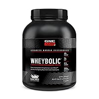 AMP Wheybolic Protein Powder | Targeted Muscle Building and Workout Support Formula | Pure Whey Protein Powder Isolate with BCAA | Gluten Free | Classic Vanilla | 25 Servings