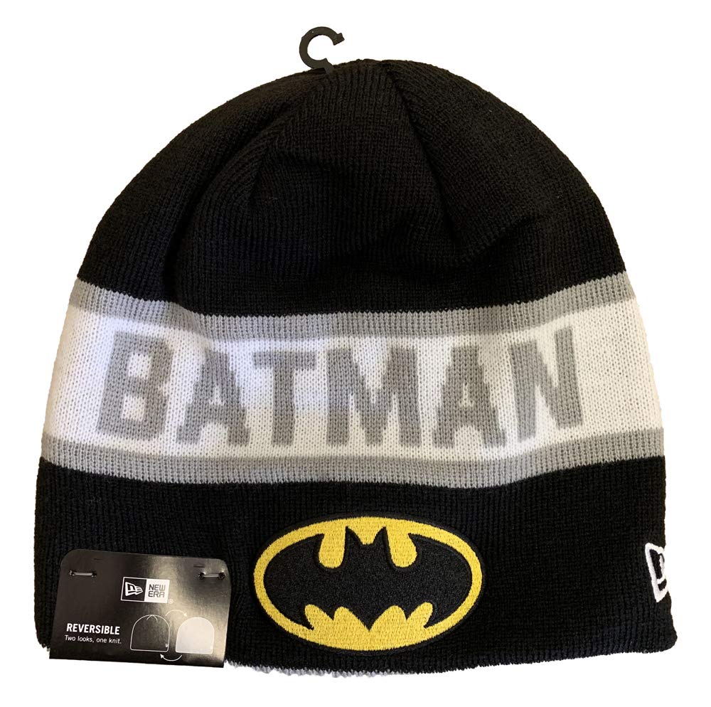 Mua New Era Batman Logo and Text DC Comics Reversible Knit Beanie Hat Black  trên Amazon Mỹ chính hãng 2023 | Fado