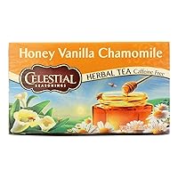 Celestial Seasonings Herb Tea Honey Vanilla Chamomile -- 20 Tea Bags