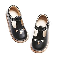 Kiderence Toddler Little Girls Mary Jane Dress Shoes School Oxford for Girls Flats